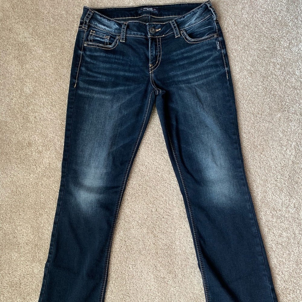 Women’s denim, Silver brand jeans.